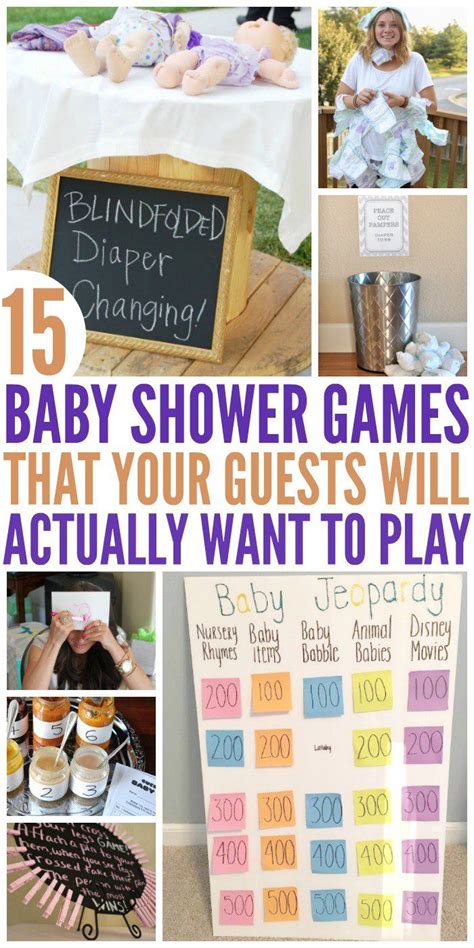 16 Hilariously Fun Baby Shower Games {that Your Guests Won't .